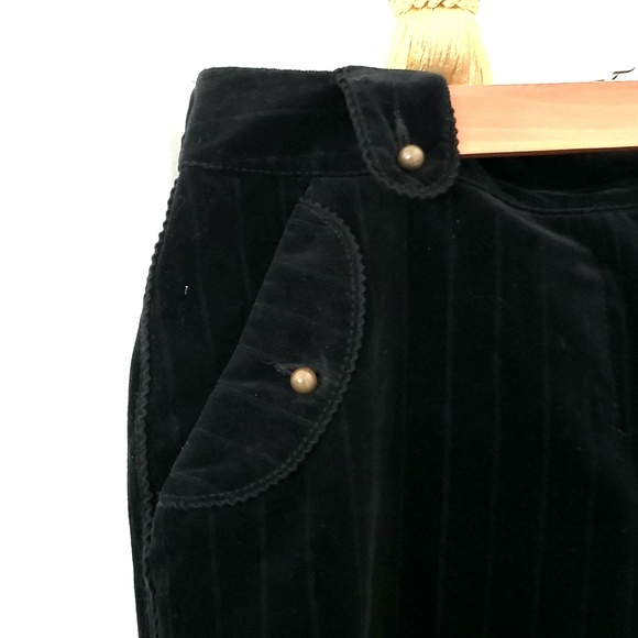 La Perla stripped corderoy brass embellished pants - Picture 2 of 7